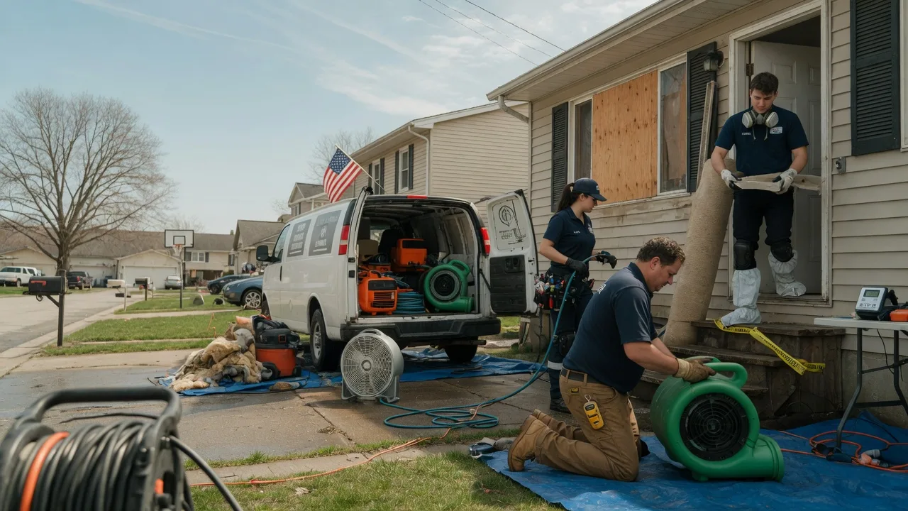 Water Damage Restoration in Cazenovia, WI near me